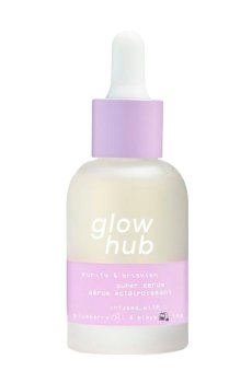 Уценка! Детокс сыворотка Glow Hub Purify & Brighten Super Serum для проблемной кожи лица, 30 мл