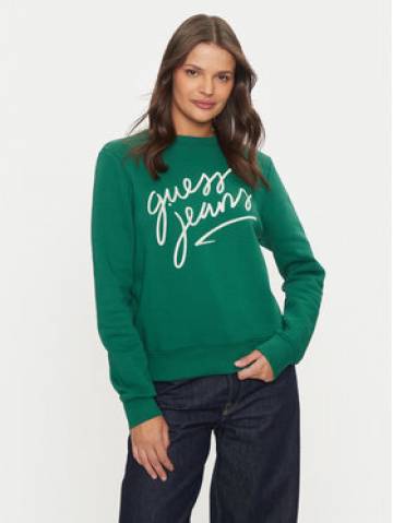 Guess Світшот W4BQ17 KC811 Зелений Regular Fit Guess Світшот W4BQ17 KC811 Зелений Regular Fit