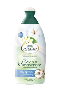Гель для душа и ванны Langelica Supreme Care Bath & Shower Gel Бархат, с хлопком и белым мускусом, 500 мл