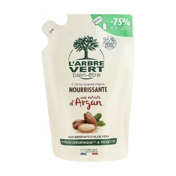 Крем-мыло для рук LArbre Vert Аргания, 300 мл (запаска) Крем-мыло для рук LArbre Vert Аргания, 300 мл (запаска)
