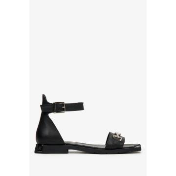 Сандалі Ankle strap чорні Estro ER00111491 Сандалі Ankle strap чорні Estro ER00111491