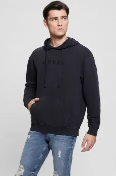 Мужское черное худи Черный S Guess M4RQ33.K9YI1;JTMU