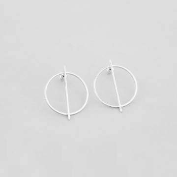 Серебряные серьги Minimal 1396 Серебряные серьги Minimal 1396