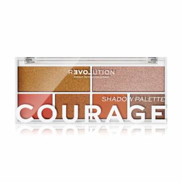 Палетка теней для век Relove by Revolution Colour Play Shadow Palette, Courage, 5.2 г Палетка теней для век Relove by Revolution Colour Play Shadow Palette, Courage, 5.2 г