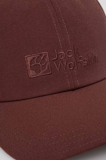 Кепка Jack Wolfskin цвет коричневый с аппликацией Кепка Jack Wolfskin цвет коричневый с аппликацией