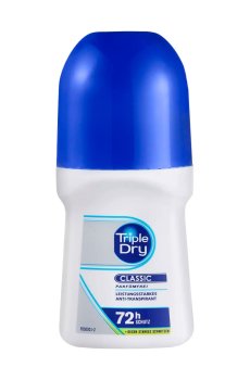 Шариковый антиперспирант Triple Dry Classic Roll On Anti-Perspirant 72h унисекс, 50 мл