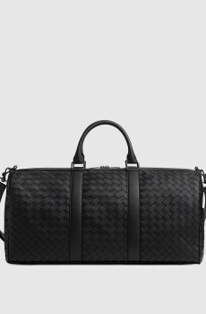 Черная кожаная дорожная сумка Cabin Duffle