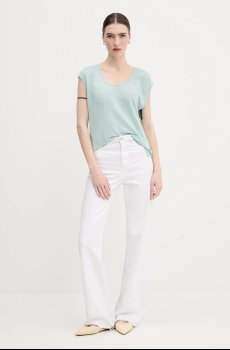 Льняная футболка United Colors of Benetton