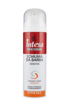 Мужская пена для бритья Intesa Pour Homme Shaving Foam Sensitive Vitacell для чувствительной кожи, 300 мл