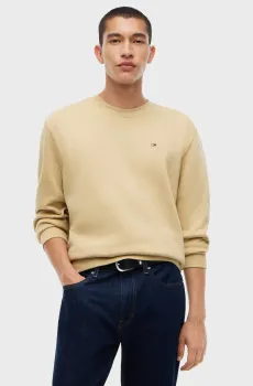 Мужской бежевый свитшот REG S FLAG Бежевый XL Tommy Jeans DM0DM20741