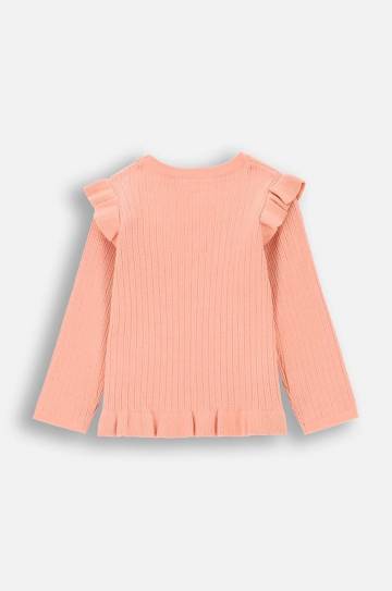 Свитер для младенцев Coccodrillo цвет оранжевый лёгкий PASTELOVE GIRL NEWBORN Свитер для младенцев Coccodrillo цвет оранжевый лёгкий PASTELOVE GIRL NEWBORN