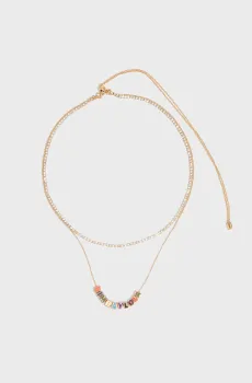 Женское золотистое ожерелье Золотой ONESIZE Bimba Y Lola 261BAA115.10140