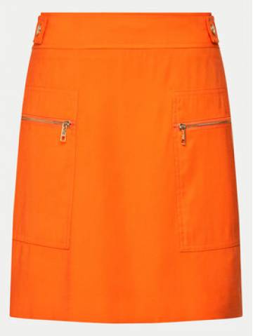 DKNY Спідниця трапеція P4BNTW62 Оранжевий Regular Fit DKNY Спідниця трапеція P4BNTW62 Оранжевий Regular Fit