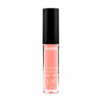 Блеск для губ Pudra Cosmetics High Shine Lip Gloss с протеинами шелка та провитамином B5, 10 Nature Shine, 2.5 г Блеск для губ Pudra Cosmetics High Shine Lip Gloss с протеинами шелка та провитамином B5, 10 Nature Shine, 2.5 г