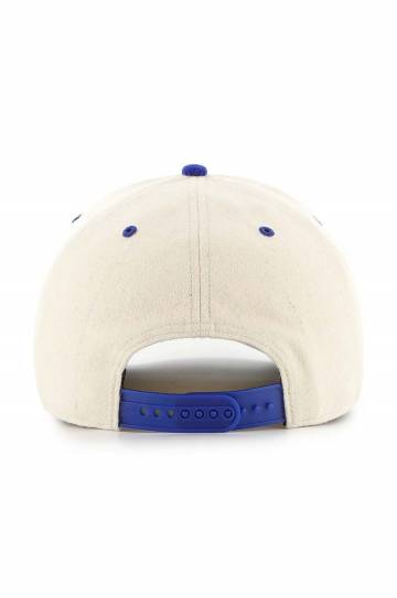 Кепка из смесовой шерсти 47 brand MLB Los Angeles Dodgers цвет бежевый с аппликацией B-CHSHT12WIP-NT Кепка из смесовой шерсти 47 brand MLB Los Angeles Dodgers цвет бежевый с аппликацией B-CHSHT12WIP-NT