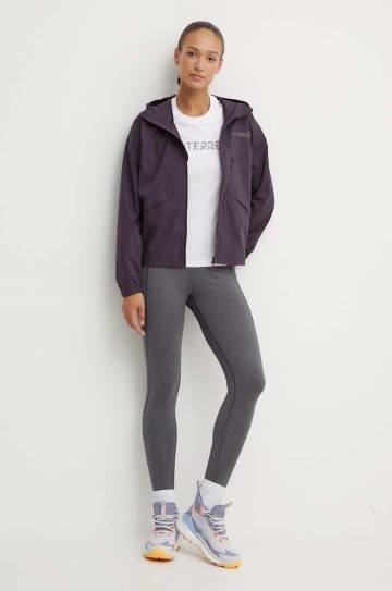 Куртка outdoor adidas TERREX Xperior цвет фиолетовый IW3820 Куртка outdoor adidas TERREX Xperior цвет фиолетовый IW3820