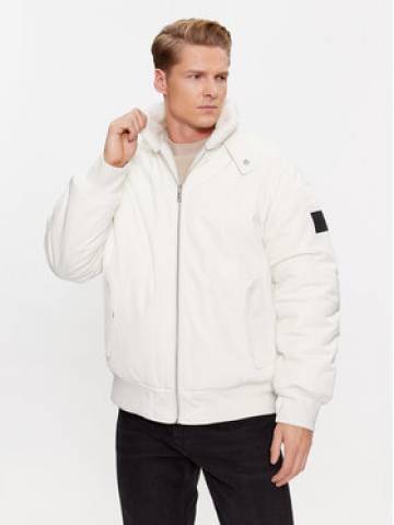 Calvin Klein Jeans Куртка бомбер J30J324123 Écru Oversize Calvin Klein Jeans Куртка бомбер J30J324123 Écru Oversize