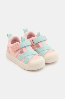 Кросівки із сітки зі шкіряною устілкою - різнобарвний