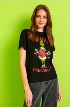 Футболка Grinch - чорний