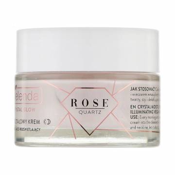 Уценка! Увлажняющий и осветляющий крем для лица Bielenda Crystal Glow с кристаллами розового кварца, 50 мл Уценка! Увлажняющий и осветляющий крем для лица Bielenda Crystal Glow с кристаллами розового кварца, 50 мл