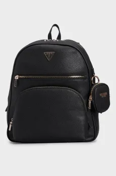Женский черный рюкзак POWER PLAY LARGE TECH BACKPACK Черный ONESIZE Guess HWBG9006330