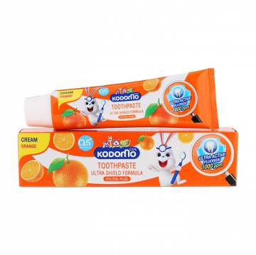 Детская зубная крем-паста Kodomo Ultra Shield Formula Апельсин, 5+ мес, 65 г Детская зубная крем-паста Kodomo Ultra Shield Formula Апельсин, 5+ мес, 65 г