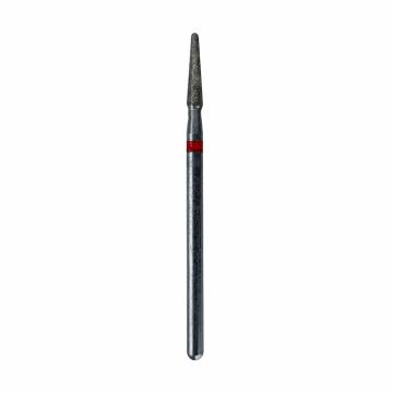Сменная алмазная фреза для маникюра Vizavi Professional Конус, красная насечка, 2.0, 10 мм Сменная алмазная фреза для маникюра Vizavi Professional Конус, красная насечка, 2.0, 10 мм