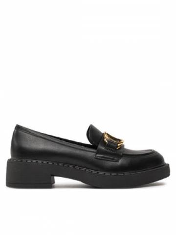 TWINSET Лофери 242TCP030 Чорний TWINSET Лофери 242TCP030 Чорний