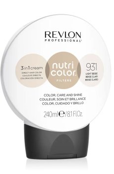 Уценка! Тонирующая маска для волос Revlon Professional Nutri Color Filters Toning 931 Light Beige, 240 мл