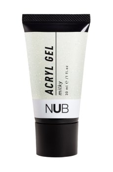 Акриловый гель для ногтей NUB Acryl Gel 06 Milky, 30 мл