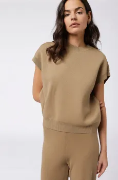 Женский оливковый топ ALIA Оливковый M Etam 6535623