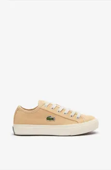 Женские бежевые кроссовки Бежевый 37.5 Lacoste 747CFA0006BW7