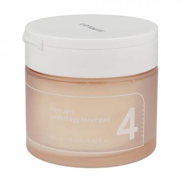Тонер-пады для лица Numbuzin No.4 Pore Zero Peeled Egg Toner Pad, 190 мл, 70 шт Тонер-пады для лица Numbuzin No.4 Pore Zero Peeled Egg Toner Pad, 190 мл, 70 шт