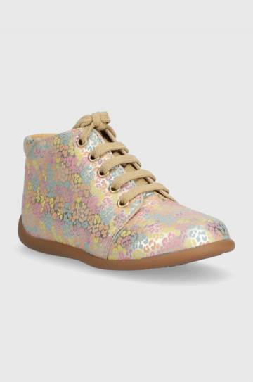 Детские кожаные полуботинки Pom Dapi