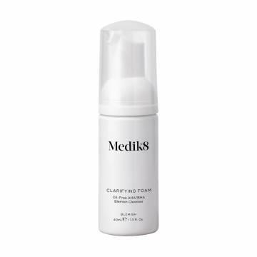 Безмасляная пенка для умывания Medik8 Clarifying Foam для проблемной кожи, с AHA/BHA кислотами, 40 мл (миниатюра) Безмасляная пенка для умывания Medik8 Clarifying Foam для проблемной кожи, с AHA/BHA кислотами, 40 мл (миниатюра)