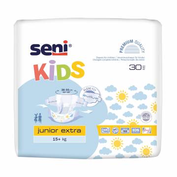 Подгузники Seni Kids Junior Extra 15+ кг, 30 шт Подгузники Seni Kids Junior Extra 15+ кг, 30 шт