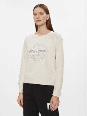 DKNY Sport Світшот DP3T9561 Бежевий Regular Fit DKNY Sport Світшот DP3T9561 Бежевий Regular Fit