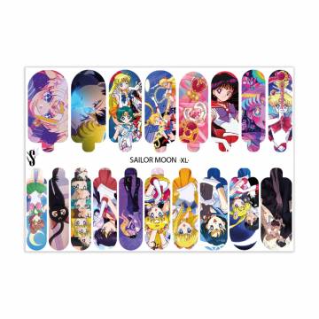 Наклейки для дизайна ногтей StickersSpace Sailor Moon XL (211112) Наклейки для дизайна ногтей StickersSpace Sailor Moon XL (211112)