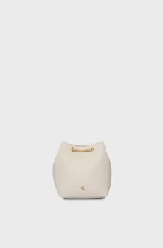 Женская белая сумка MINIMAL MONOGRAM Белый ONESIZE Calvin Klein LV04F3214G