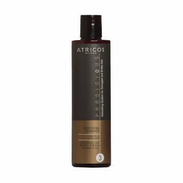 Восстанавливающий шампунь для волос Atricos Milano Prodigious Restoring Shampoo, 250 мл Восстанавливающий шампунь для волос Atricos Milano Prodigious Restoring Shampoo, 250 мл