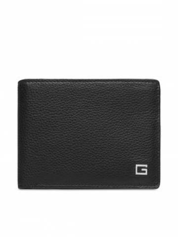 Guess Велике Чоловіче Портмоне SMNEZU LEA24 Чорний Guess Велике Чоловіче Портмоне SMNEZU LEA24 Чорний
