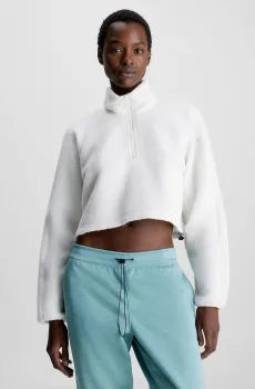 Женская светло-серая спортивная кофта HYBRID Серый L Calvin Klein 00GWF3W327