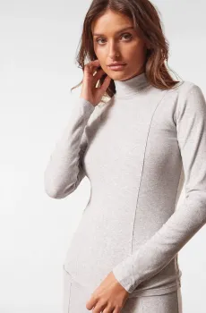 Женский серый гольф DANE Серый XS Etam 6529876