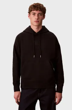 Мужское черное худи PREMIUM TERRY Черный XXL Calvin Klein LV14LD225G