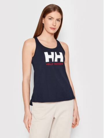 Helly Hansen Топ Logo Singlet 33838 Cиній Regular Fit Helly Hansen Топ Logo Singlet 33838 Cиній Regular Fit