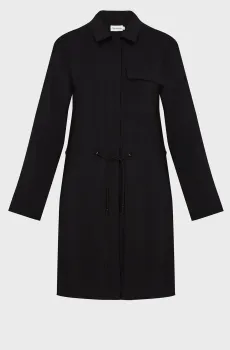 Женское черное платье SHIRT DRESS Черный XS Calvin Klein K20K206616