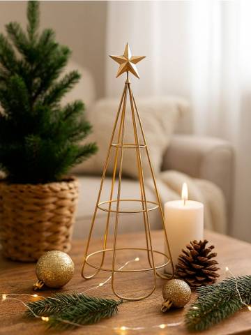 Різдвяна прикраса - золотий