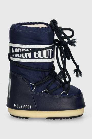 Детские сапоги Moon Boot ICON NYLON цвет синий 80D1400440 Детские сапоги Moon Boot ICON NYLON цвет синий 80D1400440