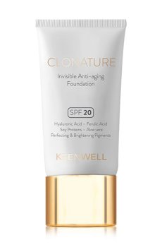 Уценка! Омолаживающий тональный флюид для лица Keenwell Clonature Invisible Anti-Aging Foundation тон 3, 30 мл