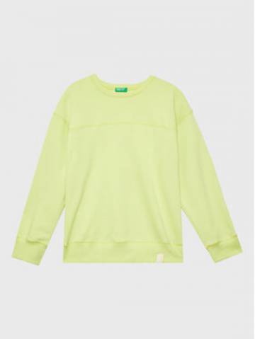 United Colors Of Benetton Світшот 3UHRC10BB Жовтий Regular Fit United Colors Of Benetton Світшот 3UHRC10BB Жовтий Regular Fit